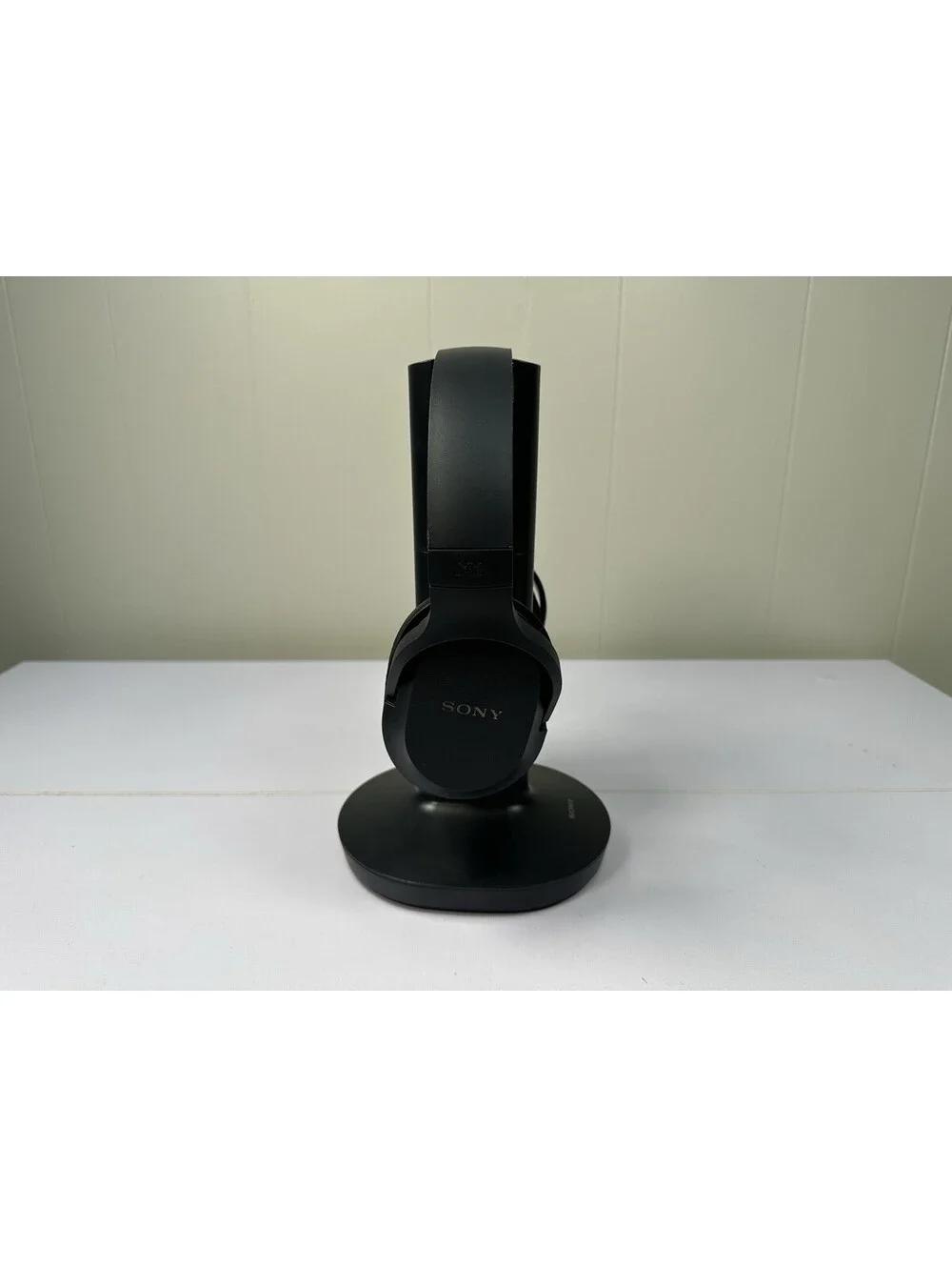 Sony WH-RF400 Wireless RF TV Headphones TMR-RF400R Charging Dock Tested Works